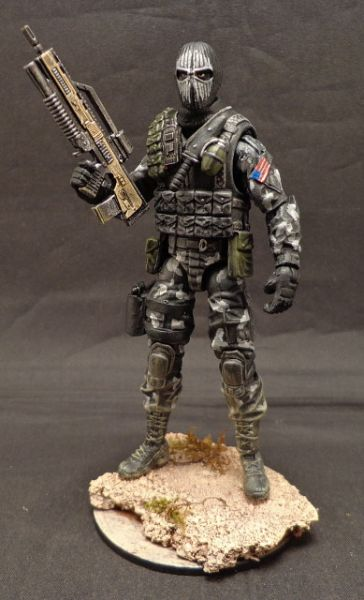 Illustration for article titled Call Of Duty Ghosts: Custom Action Figures